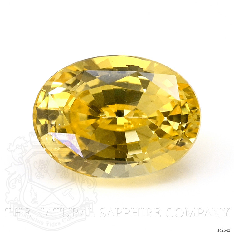 1.60 Ct. Yellow Sapphire from Ceylon (Sri Lanka)