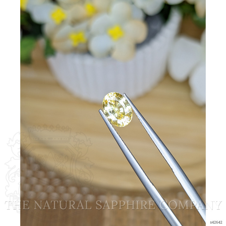 1.60 Ct. Yellow Sapphire from Ceylon (Sri Lanka)