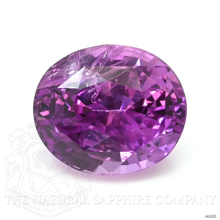 1.27 Ct. Pinkish Purple Sapphire from Ceylon (Sri Lanka)