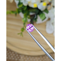 1.27 Ct. Pinkish Purple Sapphire from Ceylon (Sri Lanka) Life Style