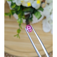 1.02 Ct. Purplish Pink Sapphire from Ceylon (Sri Lanka) Life Style