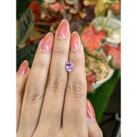 1.66 Ct. Purple Sapphire from Ceylon (Sri Lanka) Life Style