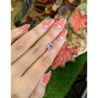 1.66 Ct. Purple Sapphire from Ceylon (Sri Lanka) Life Style