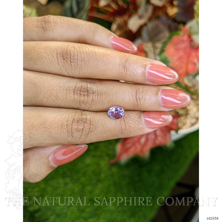1.66 Ct. Purple Sapphire from Ceylon (Sri Lanka)