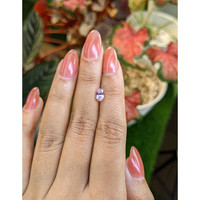 1.19 Ct. Pinkish Purple Sapphire from Ceylon (Sri Lanka) Life Style