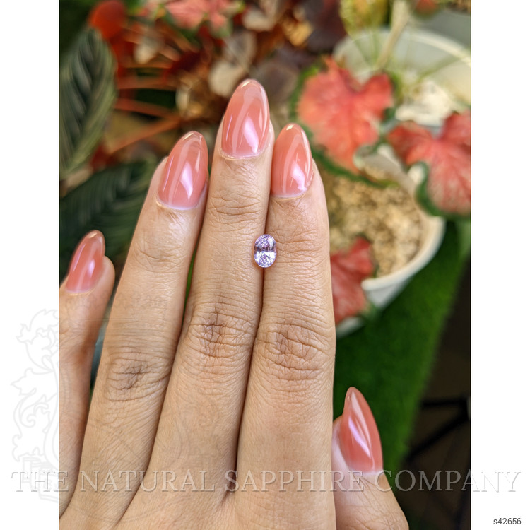 1.19 Ct. Pinkish Purple Sapphire from Ceylon (Sri Lanka)
