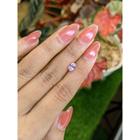 1.19 Ct. Pinkish Purple Sapphire from Ceylon (Sri Lanka) Life Style