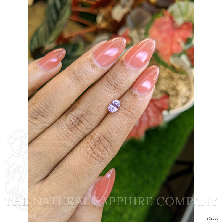 1.19 Ct. Pinkish Purple Sapphire from Ceylon (Sri Lanka)