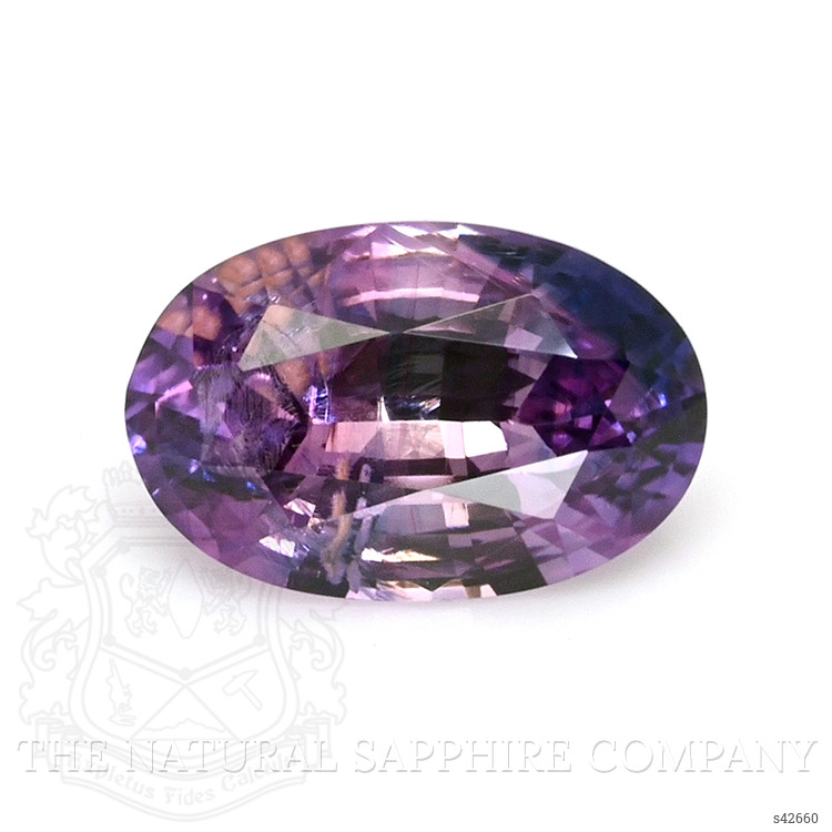 0.57 Ct. Pinkish Purple Sapphire from Ceylon (Sri Lanka)