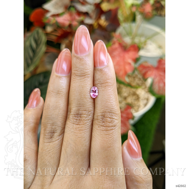 0.79 Ct. Pink Sapphire from Ceylon (Sri Lanka)