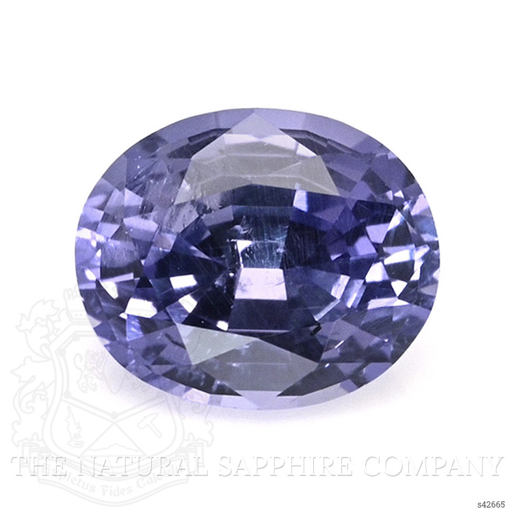 0.72 Ct. Violet Sapphire from Ceylon (Sri Lanka)