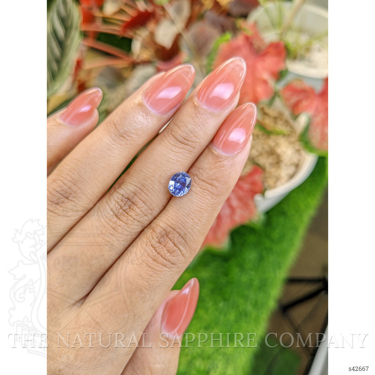 2.01 Ct. Blue Sapphire from Ceylon (Sri Lanka)
