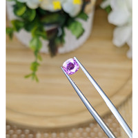 0.77 Ct. Pinkish Purple Sapphire from Ceylon (Sri Lanka) Life Style