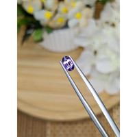 0.58 Ct. Violet Sapphire from Ceylon (Sri Lanka) Life Style