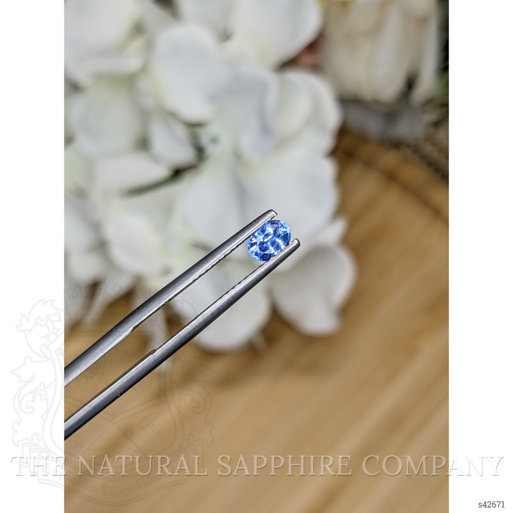 0.36 Ct. Blue Sapphire from Ceylon (Sri Lanka)