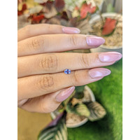 0.39 Ct. Blue Sapphire from Ceylon (Sri Lanka) Life Style