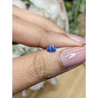 0.46 Ct. Blue Sapphire from Ceylon (Sri Lanka) Life Style