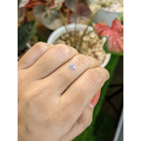 0.30 Ct. Blue Sapphire from Ceylon (Sri Lanka) Life Style