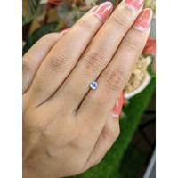 0.30 Ct. Blue Sapphire from Ceylon (Sri Lanka) Life Style