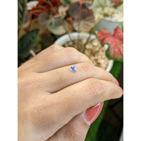 0.43 Ct. Blue Sapphire from Ceylon (Sri Lanka) Life Style