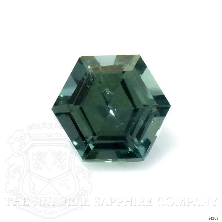 0.23 Ct. Bluish Green Sapphire from Ceylon (Sri Lanka)