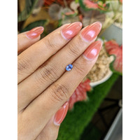 0.51 Ct. Blue Sapphire from Ceylon (Sri Lanka) Life Style