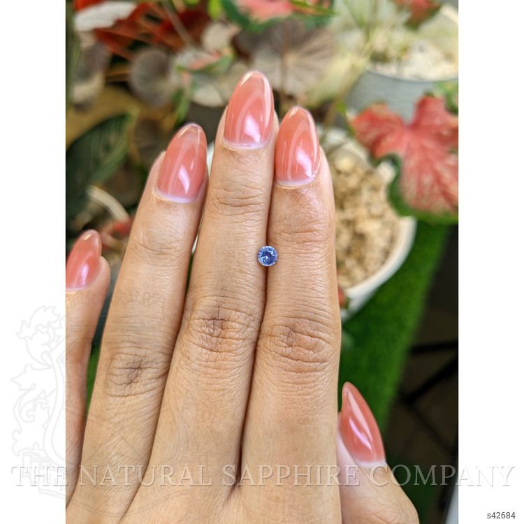 0.32 Ct. Blue Sapphire from Ceylon (Sri Lanka)