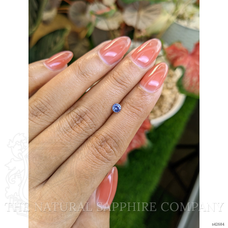 0.32 Ct. Blue Sapphire from Ceylon (Sri Lanka)