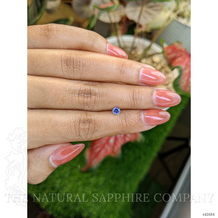0.32 Ct. Blue Sapphire from Ceylon (Sri Lanka)