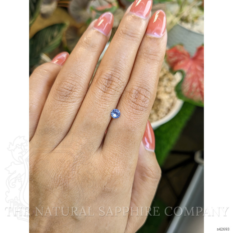 0.36 Ct. Blue Sapphire from Ceylon (Sri Lanka)