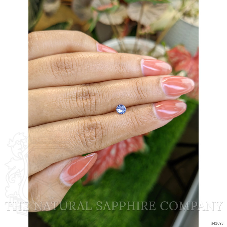 0.36 Ct. Blue Sapphire from Ceylon (Sri Lanka)
