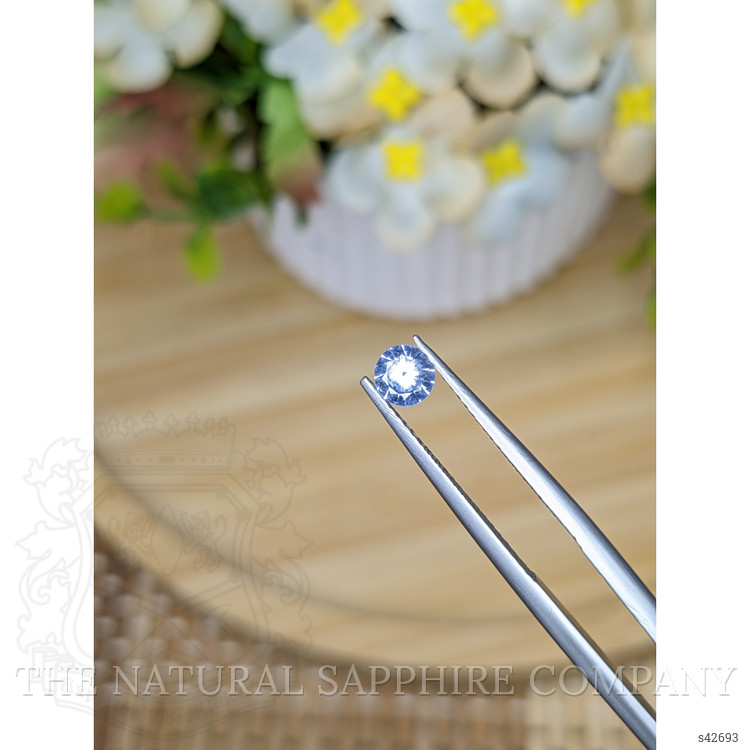 0.36 Ct. Blue Sapphire from Ceylon (Sri Lanka)