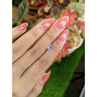 0.71 Ct. Purple Sapphire from Ceylon (Sri Lanka) Life Style