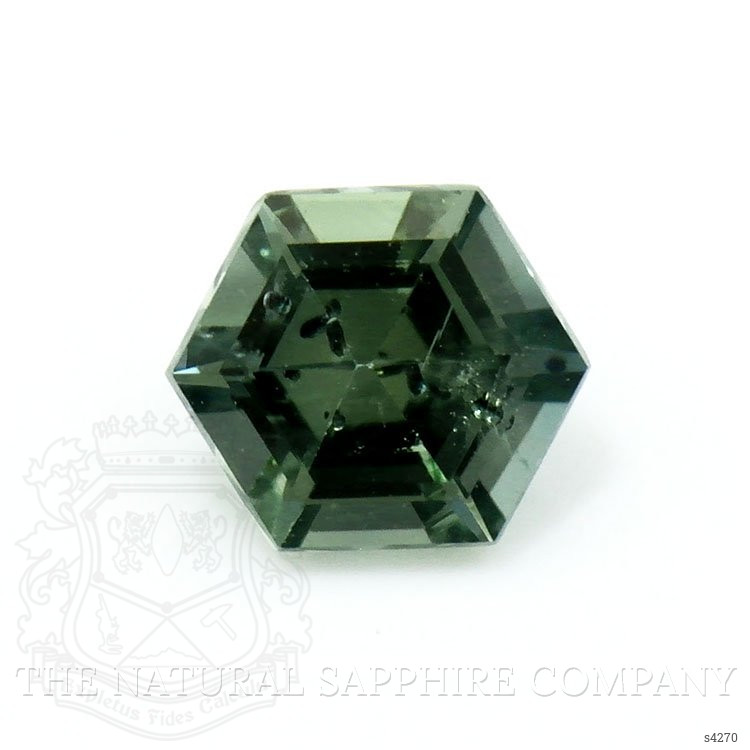 0.24 Ct. Green Sapphire from Ceylon (Sri Lanka)