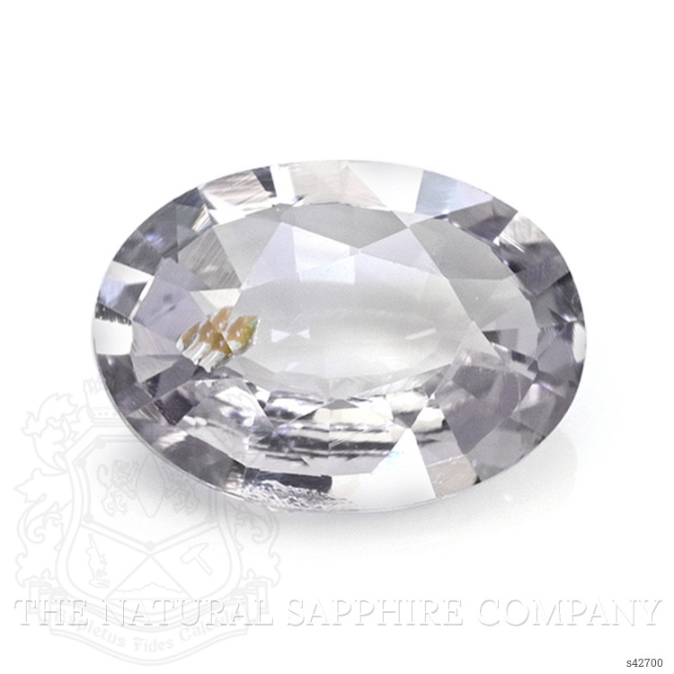 0.67 Ct. Bluish Grey Sapphire from Ceylon (Sri Lanka)