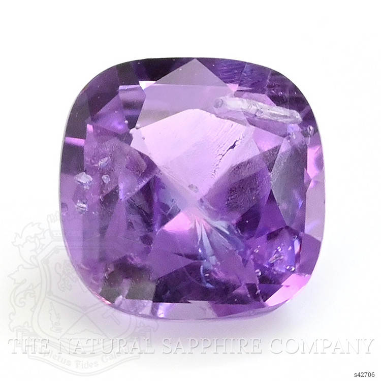 0.44 Ct. Pinkish Purple Sapphire from Ceylon (Sri Lanka)