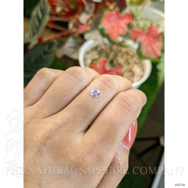 0.36 Ct. Violet Sapphire from Ceylon (Sri Lanka)