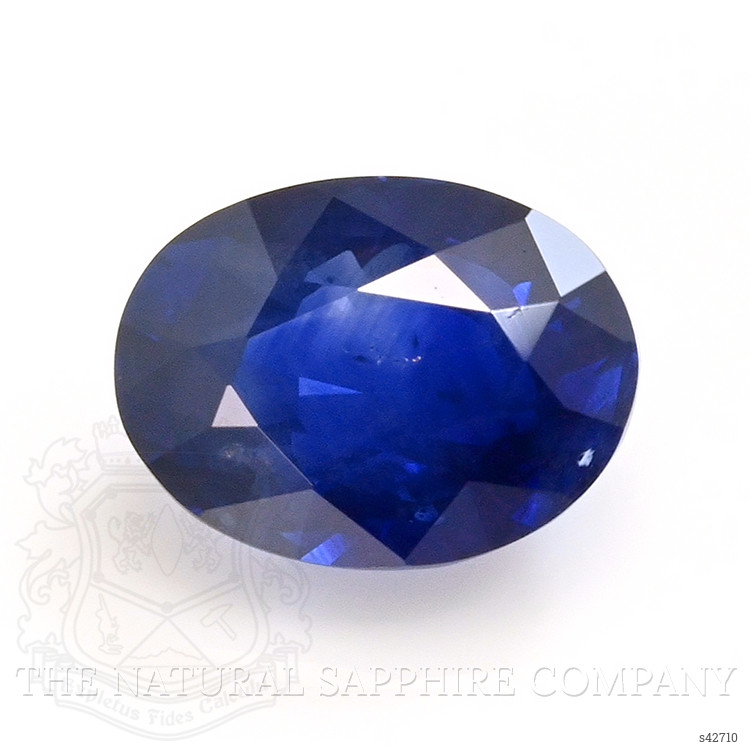 0.82 Ct. Blue Sapphire from Ceylon (Sri Lanka)