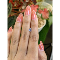 0.57 Ct. Blue Sapphire from Ceylon (Sri Lanka) Life Style