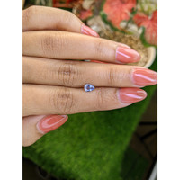 0.57 Ct. Blue Sapphire from Ceylon (Sri Lanka) Life Style