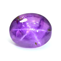 1.43 Ct. Pinkish Purple Star Sapphire from Ceylon (Sri Lanka) Video