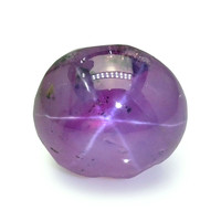 2.06 Ct. Pinkish Purple Star Sapphire from Ceylon (Sri Lanka) Video