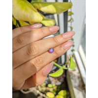 2.06 Ct. Pinkish Purple Star Sapphire from Ceylon (Sri Lanka) Life Style