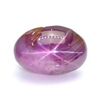 1.66 Ct. Purplish Pink Star Sapphire from Ceylon (Sri Lanka) Video