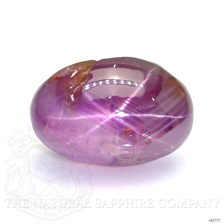1.66 Ct. Purplish Pink Star Sapphire from Ceylon (Sri Lanka)