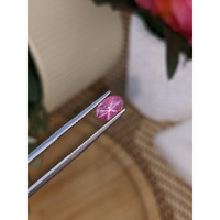 1.66 Ct. Purplish Pink Star Sapphire from Ceylon (Sri Lanka) Life Style