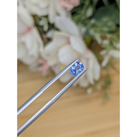 0.64 Ct. Blue Sapphire from Ceylon (Sri Lanka) Life Style