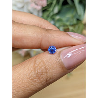 0.62 Ct. Blue Sapphire from Ceylon (Sri Lanka) Life Style