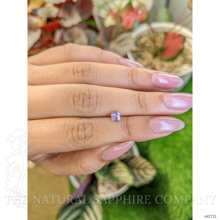 0.60 Ct. Purple Sapphire from Ceylon (Sri Lanka)