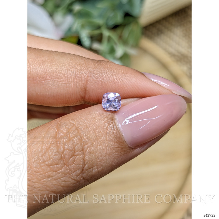 0.60 Ct. Purple Sapphire from Ceylon (Sri Lanka)